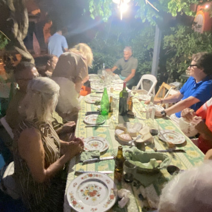 Soirée Barbecue chez Florence et Stephen .