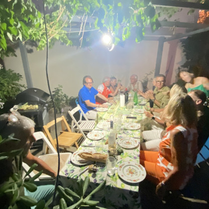 Soirée Barbecue chez Florence et Stephen .