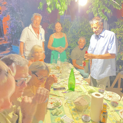 Soirée Barbecue chez Florence et Stephen .