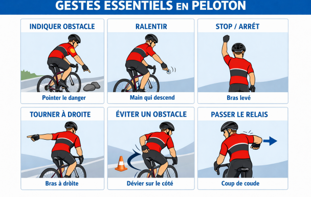 Gestes essentiels en Peleton